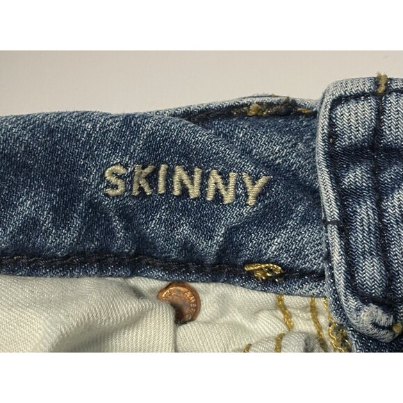 American Eagle Airflex+ Skinny Jeans 29x30 Medium Blue - Picture 13 of 13